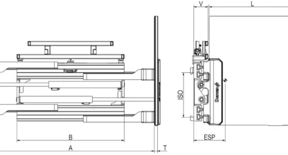 chwytak do kartonow UKKS techniczne