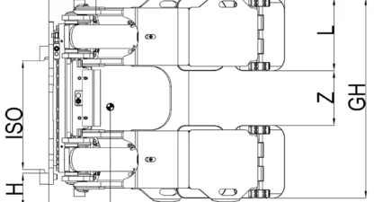 chwytak do rol papieru PRK 180 techniczne 2