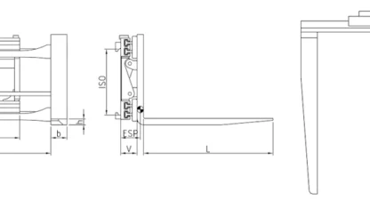 chwytak widlowy PHK techniczne