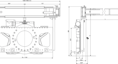 obrotnica DG ST K techniczne