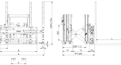 paletyzer VDPK 50 CS techniczny