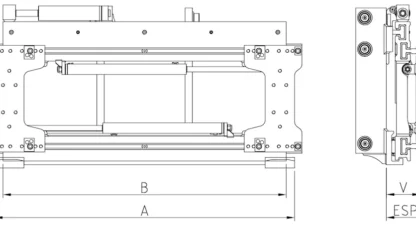 pozycjoner widel PZV SI ISO II III techniczny